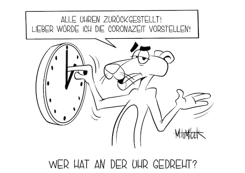 Wer hat an der Uhr gedreht? Wer hat an der Uhr gedreht?
