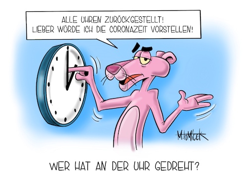 Wer hat an der Uhr gedreht? Wer hat an der Uhr gedreht?