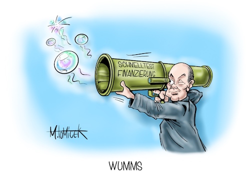 Cartoon: Wumms (medium) by Mirco Tomicek tagged olaf,scholz,digitaler,aschermittwoch,ascher,mittwoch,bazooka,steinschleuder,virtuell,virtueller,versprechen,zusagen,zugesagt,versprochen,computer,homeoffice,zuhause,finanzen,finanzierung,kostenloser,kostenlos,schnelltests,schnell,test,schnelltest,testen,corona,hilfen,coronahilfen,covid19,lockdown,virus,getestet,selbsttest,apotheken,teststrategie,märz,kanzlerkandidat,kanzleramt,kanzler,cartoon,karikatur,pressekarikatur,mirco,tomicek,olaf,scholz,digitaler,aschermittwoch,ascher,mittwoch,bazooka,steinschleuder,virtuell,virtueller,versprechen,zusagen,zugesagt,versprochen,computer,homeoffice,zuhause,finanzen,finanzierung,kostenloser,kostenlos,schnelltests,schnell,test,schnelltest,testen,corona,hilfen,coronahilfen,covid19,lockdown,virus,getestet,selbsttest,apotheken,teststrategie,märz,kanzlerkandidat,kanzleramt,kanzler,cartoon,karikatur,pressekarikatur,mirco,tomicek