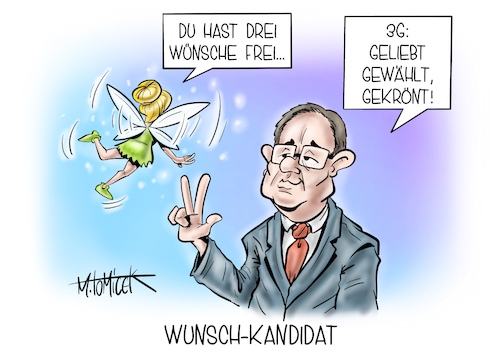 Cartoon: Wunsch-Kandidat (medium) by Mirco Tomicek tagged armin,laschet,umfrage,tv,triell,fernsehen,fernsehtriell,parteikollegen,cdu,csu,union,kanzlerkandidat,kanzlerkandidaten,kanzlerfrage,frage,kanzleramt,bundestagswahl,wahlkampf,wahl,wahlen,bundestagswahlkampf,grüne,spd,3g,2g,geimpft,getestet,genesen,corona,regeln,regel,inzidenz,cartoon,karikatur,pressekarikatur,mirco,tomicek,armin,laschet,umfrage,tv,triell,fernsehen,fernsehtriell,parteikollegen,cdu,csu,union,kanzlerkandidat,kanzlerkandidaten,kanzlerfrage,frage,kanzleramt,bundestagswahl,wahlkampf,wahl,wahlen,bundestagswahlkampf,grüne,spd,3g,2g,geimpft,getestet,genesen,corona,regeln,regel,inzidenz,cartoon,karikatur,pressekarikatur,mirco,tomicek