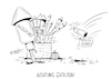 Cartoon: Achtung Explosiv (small) by Mirco Tomicek tagged böller,böllerverbot,verbot,feiertage,corona,covid19,silvester,neujahr,raketen,silvesterraketen,silvesterfeier,silvesterparty,knaller,knallen,knallfrösche,neujahrswünsche,new,year,2021,feiern,party,guten,rutsch,raketenverbot,knallverbot,deutschland,cartoon,karikatur,pressekarikatur,mirco,tomicek