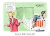 Cartoon: Alles nur geklaut (small) by Mirco Tomicek tagged nancy,faeser,kriminalstatistik,kriminal,statistik,kriminalität,gewalt,gewaltkriminalität,delikte,afd,umfragewerte,wähler,karikatur,pressekarikatur,cartoon,mirco,tomicek