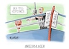 Cartoon: Angeschlagen (small) by Mirco Tomicek tagged joe,biden,us,präsent,präsidentschaftswahl,präsidentschaft,kandidat,kandidatur,kanditaten,corona,infektion,krank,wahl,wahlkampf,wahlen,donald,trump,amerika,cartoon,karikatur,pressekarikatur,mirco,tomicek