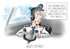 Cartoon: BER Öffnet (small) by Mirco Tomicek tagged ber,flughafen,hauptstadt,betriebsbereit,airport,flug,flugzeug,bundespräsident,kanzlerin,minister,angela,merkel,erster,first,flight,hauptstadtflughafen,dienstreise,reisen,dienst,tegel,berlin,neueröffnung,eröffnung,neu,offen,öffnet,karikatur,cartoon,pressekarikatur,presse,mirco,tomicek