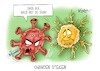 Cartoon: Chancen steigen (small) by Mirco Tomicek tagged impfstoff,corona,covid19,virus,viren,krebs,coronakrise,pandemie,lockdown,impfstoffe,impfung,impfungen,spritze,antivirus,cartoon,karikatur,pressekarikatur,mirco,tomicek