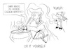 Cartoon: Do it yourself (small) by Mirco Tomicek tagged donald,trump,us,president,präsident,usa,amerika,gesundheitsbehörde,corona,covid19,impfstoff,impfung,seuchenzentren,cdc,robert,redfield,virus,erkrankung,karikatur,cartoon,mirco,tomicek