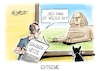 Cartoon: Extreme (small) by Mirco Tomicek tagged wetter,warm,hitze,hitzewelle,sahara,sommer,sonne,hitzewellen,klima,temperaturen,puma,karikatur,pressekarikatur,cartoon,mirco,tomicek