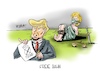Cartoon: Freie Bahn (small) by Mirco Tomicek tagged donald,trump,usa,wahl,us,präsident,president,wahlkampf,election,niederlage,wahlen,justizia,justiz,vote,amerika,politik,america,karikatur,cartoon,mirco,tomicek