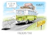 Cartoon: Friedens-Tour (small) by Mirco Tomicek tagged g7,nato,gipfel,olaf,scholz,abschlusserklärung,madrid,staatschefs,präsidenten,klimaklub,klima,club,klimaschutz,ernährungssicherheit,ernährung,nahrung,milliarden,weizen,russland,sanktion,urlaub,reisen,bulli,van,wohnmobil,camping,cartoon,karikatur,pressekarikatur,mirco,tomicek