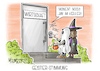 Cartoon: Geister-Stimmung (small) by Mirco Tomicek tagged wirtschaft,geschrumpft,im,keller,statistisches,bundesamt,bruttoinlandsprodukt,bip,deutschland,quartal,halloween,kostüm,süßes,sonst,gibts,saures,geister,karikatur,pressekarikatur,cartoon,mirco,tomicek