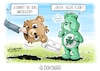 Cartoon: Glücksbär (small) by Mirco Tomicek tagged uefa,em,maskottchen,bär,hose,fans,teddy,teddybär,bären,bärnardo,bärnheart,albärt,herzi,von,glücksbär,glücksbärchen,hansi,flick,deutsche,national,mannschaft,fußball,cartoon,karikatur,pressekarikatur,mirco,tomicek