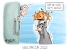 Cartoon: Halloween 2022 (small) by Mirco Tomicek tagged karl,lauterbach,corona,coronaschutzmaßnahmen,schutzmaßnahmen,maskenpflicht,impfen,impfungen,coronaschutzimpfung,virus,geimpft,booster,geboostert,boosterimpfung,kampagne,impfkampagne,halloween,cartoon,karikatur,pressekarikatur,mirco,tomicek