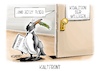 Cartoon: Kaltfront (small) by Mirco Tomicek tagged kaltfront,kalt,kälte,schnee,eis,koalition,die,willigen,absicherung,sicherung,ukraine,frieden,friedenstaube,waffen,waffenruhe,krieg,karikatur,pressekarikatur,cartoon,mirco,tomicek