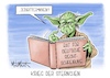 Cartoon: Krieg der Sternchen (small) by Mirco Tomicek tagged gender,genderstrenchen,gendergerecht,gendern,rat,für,deutsche,rechtschreibung,empfehlung,sprache,deutschland,star,wars,yoda,jedi,jediritter,jediritterin,cartoon,karikatur,pressekarikatur,mirco,tomicek