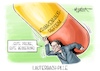 Cartoon: Lauterbach-Pille (small) by Mirco Tomicek tagged karl,lauterbach,gesundheitsminister,krankenhausreform,krankenhaus,reform,krankenhäuser,ärzte,arzt,arzthelfer,patienten,patient,krankenhausbetten,pläne,plan,krankenhausversorgung,versorgung,cartoon,karikatur,pressekarikatur,mirco,tomicek