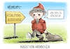 Cartoon: Marathon-Männchen (small) by Mirco Tomicek tagged marathon,koalitionsausschuss,runde,zwei,koalition,ausschuss,ampel,ampelkoalition,spitzen,treffen,krisentreffen,krise,spd,grüne,fdp,kanzleramt,streik,streiken,warnstreik,sandmännchen,cartoon,karikatur,pressekarikatur,mirco,tomicek