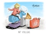 Cartoon: Mit Vollgas (small) by Mirco Tomicek tagged ursula,von,der,leyen,wiederwahl,wahl,eu,kommissionspräsidentin,kommission,präsidentin,verbrenner,aus,kfz,fuel,klima,klimapolitik,verkehr,cartoon,karikatur,pressekarikatur,mirco,tomicek