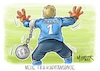 Cartoon: Neue FIFA-Kapitänsbinde (small) by Mirco Tomicek tagged fifa,fußball,wm,weltmeisterschaft,katar,quatar,manuel,neuer,kapitän,kapitänsbinde,binde,one,love,dfb,deutschland,deutsche,fußballmannschaft,mannschaft,gleichberechtigung,meinungsfreiheit,tor,cartoon,karikatur,pressekarikatur,mirco,tomicek