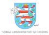 Cartoon: Neues Thüringer Landeswappen (small) by Mirco Tomicek tagged thüringen,ramelow,corona,lockerung,covid19,maskenpflicht,regeln,wappen