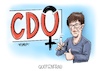 Cartoon: Quotenfrau (small) by Mirco Tomicek tagged frauenquote,frauen,quote,quoten,quotenfrau,cdu,annegret,kramp,karrenbauer,lsu,sonderorganisation,gleichberechtigung,politik,frau,und,mann,unterschiede,akk,karikatur,cartoon,mirco,tomicek