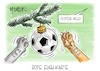 Cartoon: Rote EuGH-Karte (small) by Mirco Tomicek tagged fifa,uefa,super,league,fußball,liga,eugh,europäischer,gerichtshof,urteil,fußballer,fußballmannschaft,mannschaft,vereine,spielern,weihnachten,katze,karikatur,cartoon,pressekarikatur,mirco,tomicek