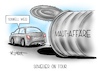 Cartoon: Scheuer on Tour (small) by Mirco Tomicek tagged maut,affäre,verkehrsminister,andreas,scheuer,vorwürfe,untersuchungsausschuss,pkw,erdrückend,lügen,bundestag,untersuchung,zeuge,csu,europäische,gerichtshof,eugh,pläne,mautaffäre,auto,fahrzeug,haushaltsrecht,vergaberecht,cartoon,karikatur,pressekarikatur,mirco,tomicek