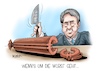 Cartoon: Sigmar Gabriel Honorar (small) by Mirco Tomicek tagged sigmar,gabriel,honorar,tönnies,fleischindustrie,fleisch,industrie,wurst,clemens,geld,bezahlt,berater,karikatur,cartoon,mirco,tomicek