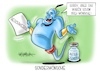 Cartoon: Sonderwünsche (small) by Mirco Tomicek tagged astra,seneca,astraseneca,impfstoff,impfungen,impfung,impfen,impftermin,termine,impfmittel,beschwerden,export,exportbeschränkung,eu,europa,jens,spahn,unfair,verteilung,verteilungen,großbritannien,wirkung,wirkungen,vorfinanziert,finanziert,senioren,wirksamkeit,wirken,corona,covid19,viren,pandemie,lockdown,disney,aladin,dschinni,cartoon,karikatur,pressekarikatur,mirco,tomicek