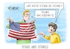 Cartoon: Stars and Stripes (small) by Mirco Tomicek tagged donald,trump,anklage,anklagepunkte,ex,präsident,usa,amerika,united,states,georgia,präsidentenwahl,wahl,wahlen,gericht,angeklagt,cartoon,karikatur,pressekarikatur,mirco,tomicek