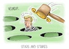 Cartoon: Stars and Stripes (small) by Mirco Tomicek tagged donald,trump,gericht,gerichtsprozess,prozess,gerichtlich,strafe,strafprozess,jury,geschworenen,verhandlung,ex,präsident,usa,amerika,karikatur,pressekarikatur,cartoon,mirco,tomicek