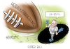 Cartoon: Super Ball (small) by Mirco Tomicek tagged joe,biden,us,außenpolitik,politik,diplomatie,comeback,usa,präsident,rückkehr,zu,alten,werten,trump,super,ball,bowl,amerika,america,herausforderung,cartoon,karikatur,pressekarikatur,mirco,tomicek