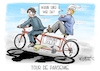 Cartoon: Tour de Pandemie (small) by Mirco Tomicek tagged expertenkommission,auswertung,corona,maßnahmen,coronamaßnahmen,politik,coronapolitik,karl,lauterbach,lockdown,maskenpflicht,abstandsregeln,masken,2g,3g,welle,tour,de,france,fahrrad,rad,fahren,cartoon,karikatur,pressekarikatur,mirco,tomicek