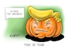 Cartoon: Trick or Trump (small) by Mirco Tomicek tagged donald,trump,joe,biden,usa,us,wahlen,wahlkampf,präsident,präsidentschaftswahl,amerika,america,tv,duell,debatte,fernseh,fernsehen,oktober,halloween,kürbis,ruhig,stille,tvdebatte,wählen,vote,election,president,cartoon,karikatur,pressekarikatur,mirco,tomicek