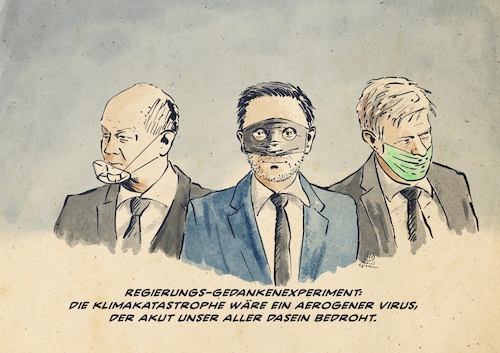 Cartoon: Das wird nicht reichen (medium) by Guido Kuehn tagged klima,zukunft,ampel,klima,zukunft,ampel