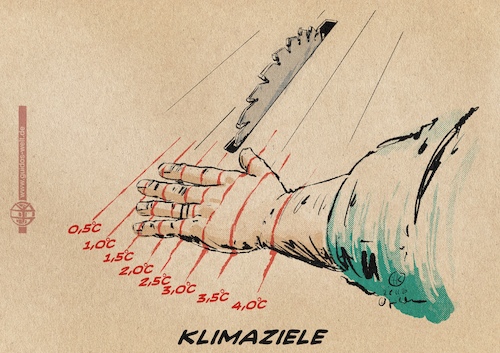 Cartoon: Klima-Euphemismen (medium) by Guido Kuehn tagged klima,klimaziel,klimawandel,klimakatastrophe,klima,klimaziel,klimawandel,klimakatastrophe