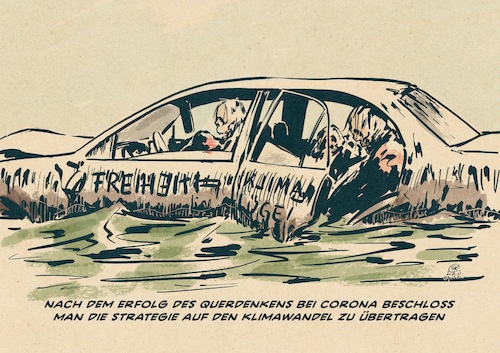 Cartoon: Klima querdenken (medium) by Guido Kuehn tagged klima,menschheit,querdenken,klima,menschheit,querdenken