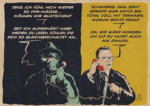 Liefers talkt mit Spahn Liefers talkt mit Spahn