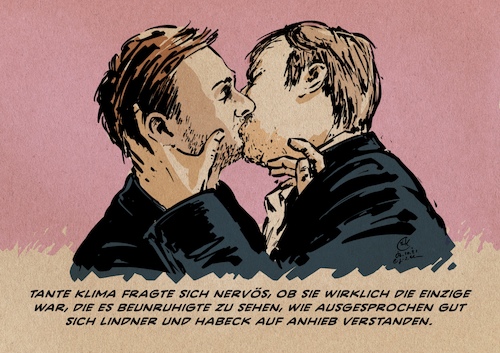 Linder und Habeck verstehen sich Linder und Habeck verstehen sich