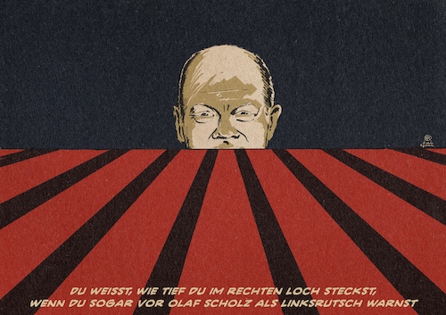 Olaf als Linksrutsch Olaf als Linksrutsch