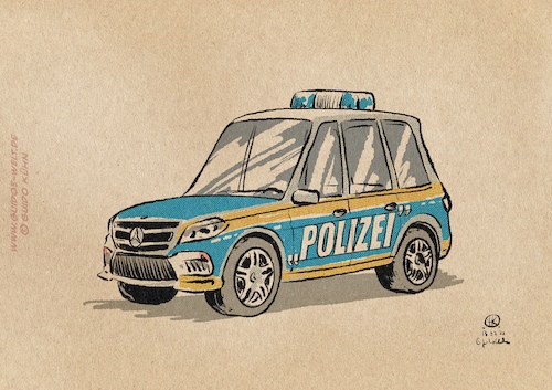 Polizei in Anführungszeichen