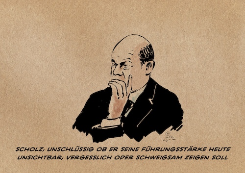 Scholz Führungsstärke