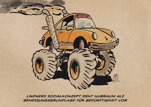 Cartoon: Sozialindner (medium) by Guido Kuehn tagged lindner,fdp,benzin,preis,bremse,lindner,fdp,benzin,preis,bremse