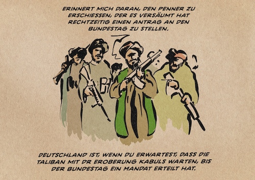 Taliban müssen warten