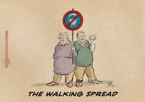 The walking spread