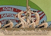 Cartoon: Die Bündnissirenen (small) by Guido Kuehn tagged grüne,laschet,maaßen,merz