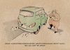 Cartoon: Kurzstreckenintelligenz (small) by Guido Kuehn tagged mobilität,pkw,auto,kurzstrecke,klima,verkehr