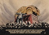 Cartoon: Verbot von Staatsreligionen (small) by Guido Kuehn tagged union,insm,cdu,laschet,baebock,auto