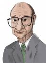 Cartoon: greenspan (small) by oursoula tagged greenspan