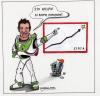 Cartoon: infinity (small) by oursoula tagged greece politics tsipras buzz lightyear space