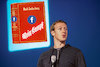 Cartoon: FAKEBOOK (small) by poleev tagged facebook,zuckerberg,hitlerism,fake,fakebook